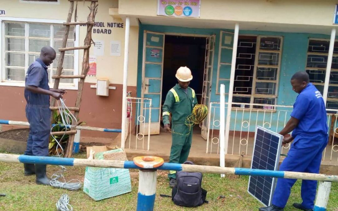 Solar batteries installed! ☀